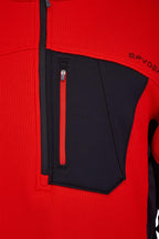 Spyder Bandit Hybrid 1/2 Zip Fleece Mid-Layer