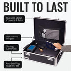 Vaultz VZ00323 Combination Lock Box for Laptop Cash and Medicine