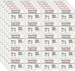 SanDisk SDSDQAF3-016G Industrial 16GB Micro SD Card — main product image