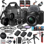 Sony ZV-E10 Mirrorless Camera 16-50mm Lens Bundle