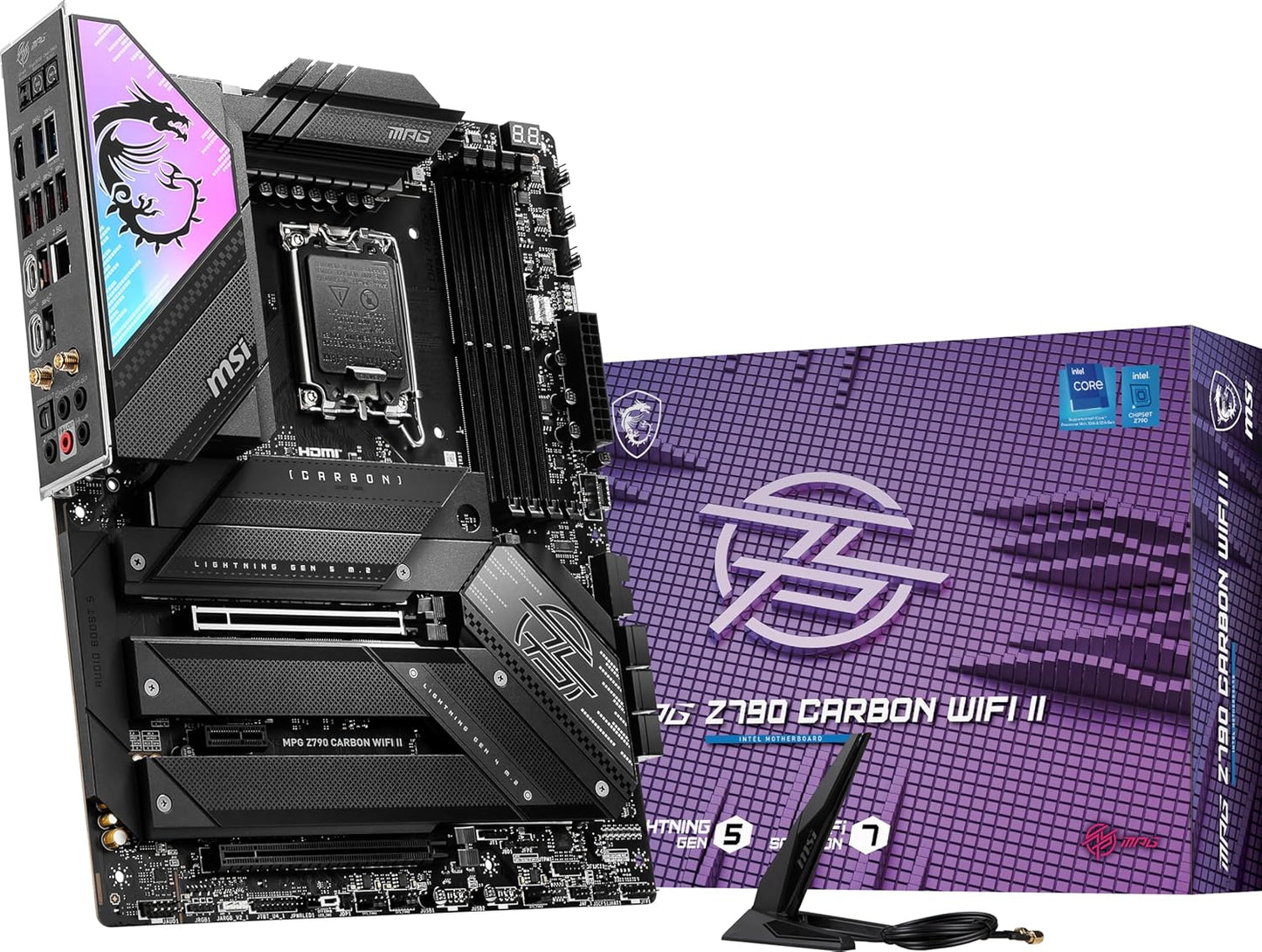 MSI Z790 CARBON WIFI II Gaming Motherboard Intel 14th Gen