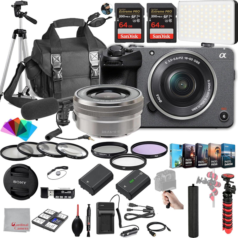 Sony FX 30 Digital Cinema Camera Kit with 16-50mm Lens — main product image