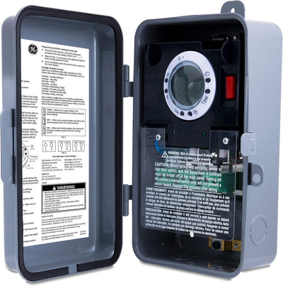 GE 46537 7-Day Digital Outdoor Pool Timer