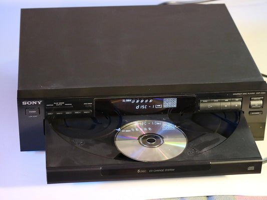 Sony CDP-C265 5-Disc Carousel CD Changer