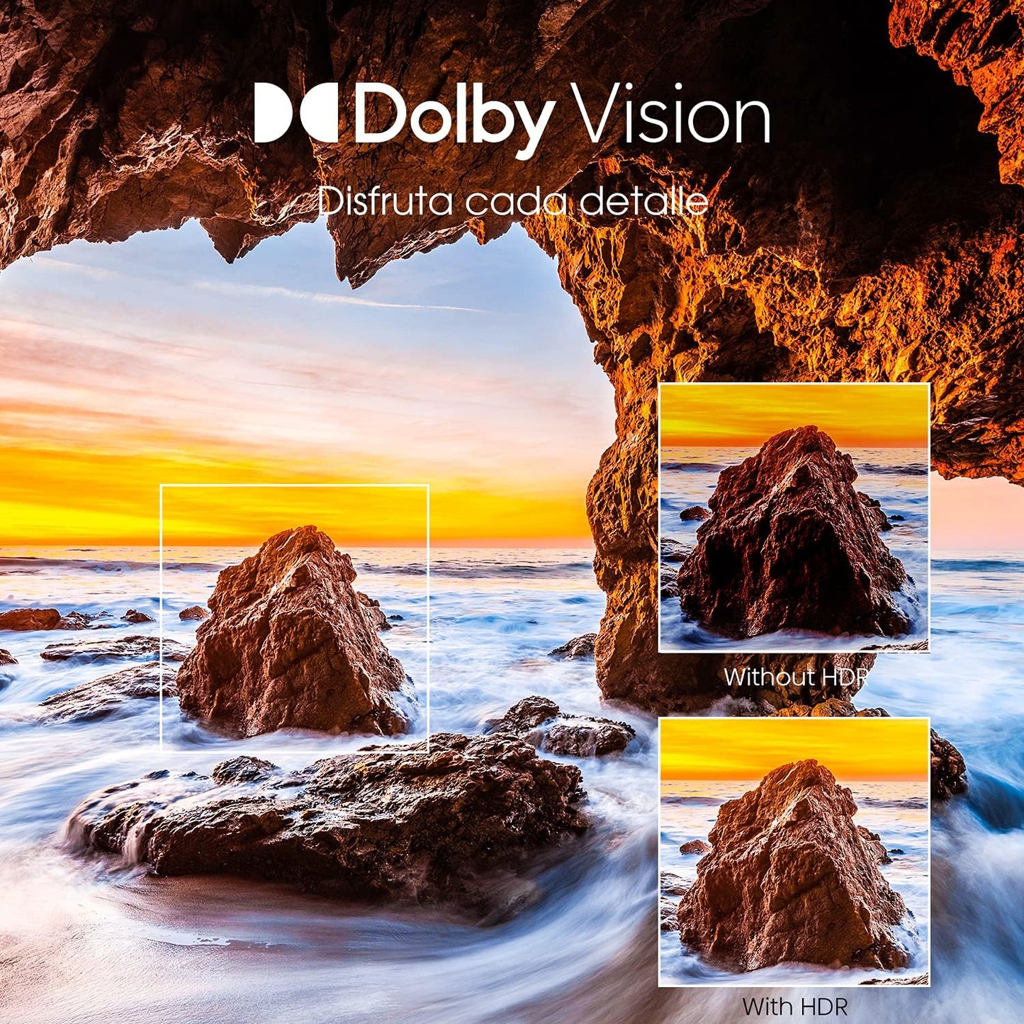 Hisense 50U6G 50-inch Quantum ULED 4K Android TV (Renewed)