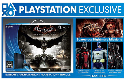 Sony PlayStation 4 500GB Batman Arkham Knight Limited Edition Renewed