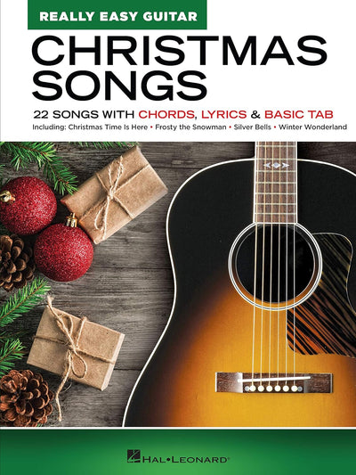 Hal Leonard Christmas Songs Really Easy Guitar Songbook