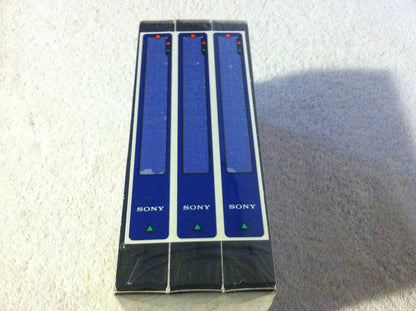Sony T-160 Premium Grade 8 Hour VHS Tapes - 3 Pack