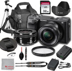Sony CC-A6400-0726-23 Alpha a6400 Mirrorless Camera 16-50mm Bundle