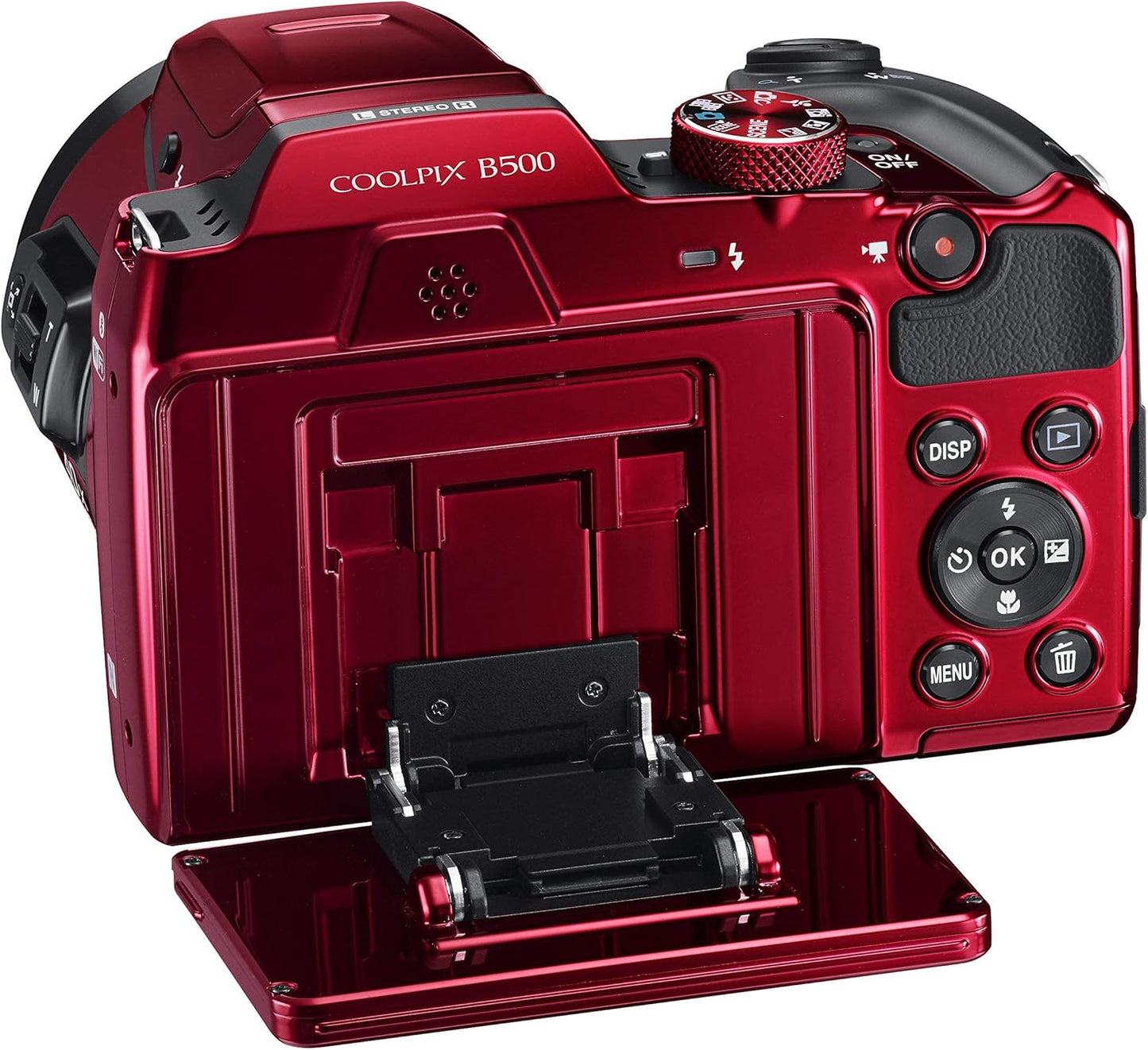 Nikon CRTNKCPB500RRB COOLPIX B500 16MP 40x Zoom (Renewed)
