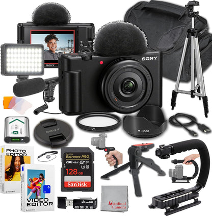 Sony ZV-1F Creator's Kit 4K Vlogging Camera
