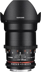 Samyang SYDS35M-N 35mm T1.5 Cine Lens Nikon FX