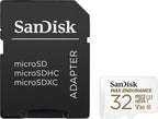 SanDisk SDSQQVR-032G-GN6IA 32GB Max Endurance MicroSD Card