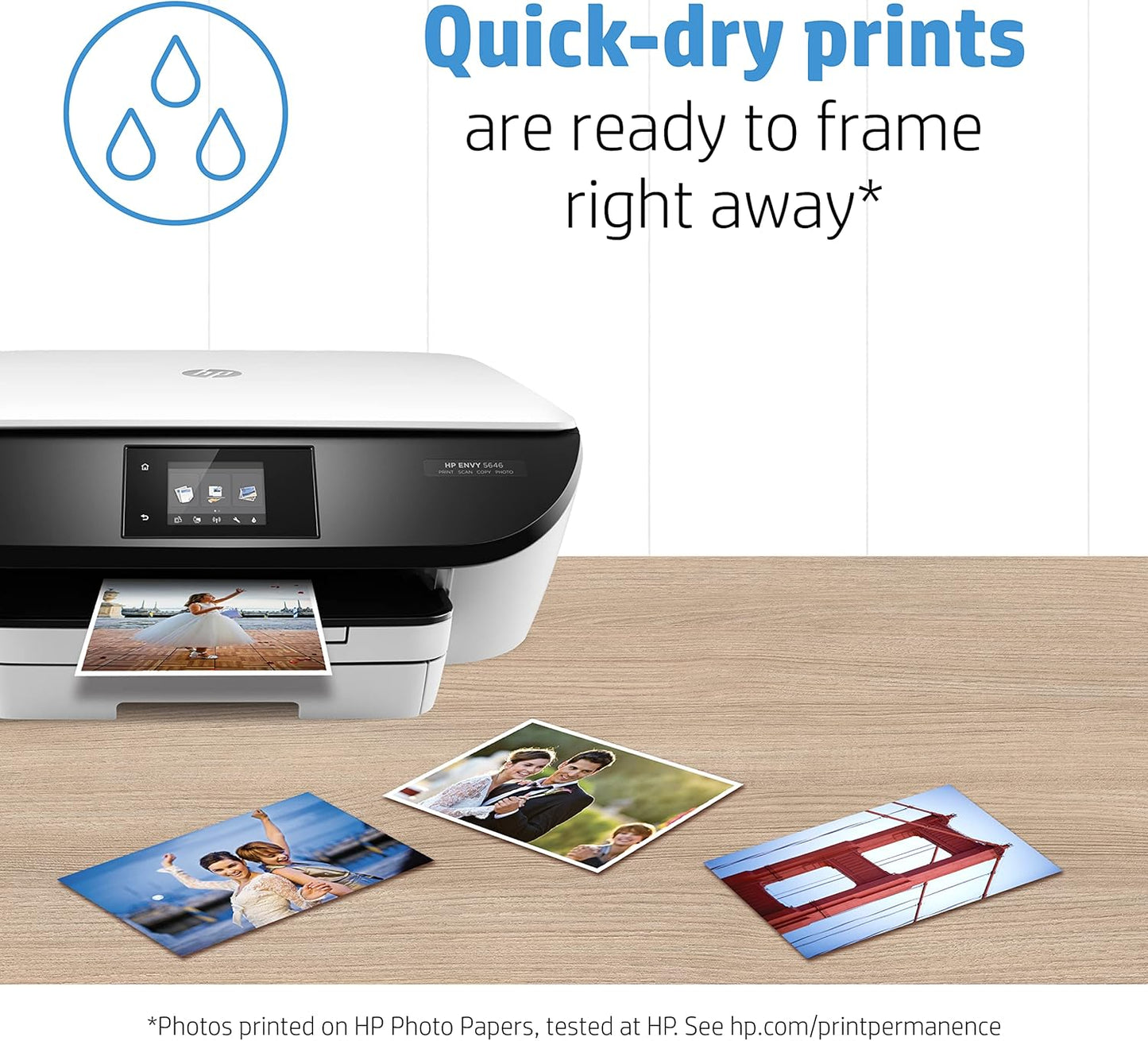HP 4WN02A Premium Plus 4x6 Soft Gloss Photo Paper