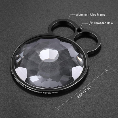 Neewer 10103951 77mm Kaleidoscope Prism Lens Filter