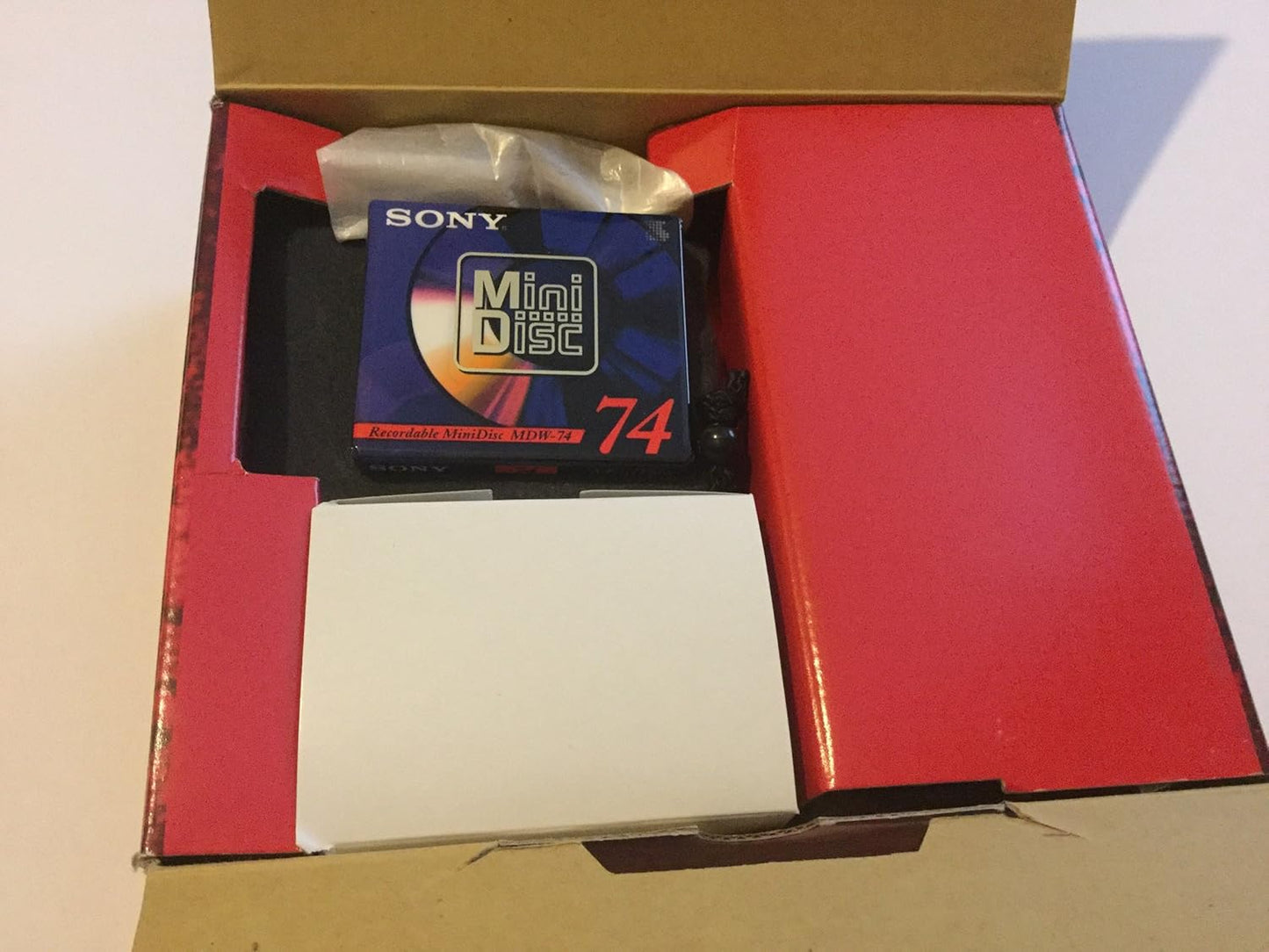 Sony Mzr50 Portable Minidisc Recorder - Original Box