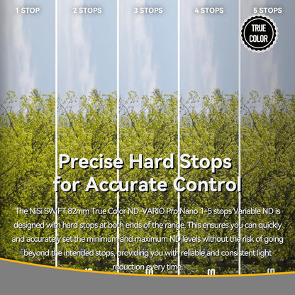 NiSi 500170 72mm True Color Variable ND Filter