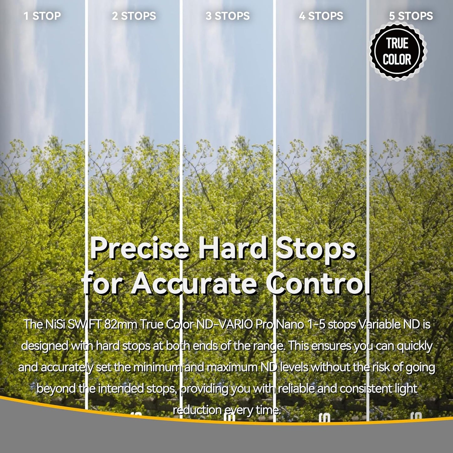 NiSi 500169 67mm Swift True Color Variable ND Filter