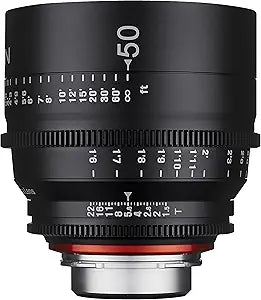 Rokinon XN50-C Xeen 50mm T1.5 Cine Lens Canon EF
