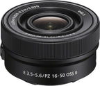 Sony ZV-E10 II 16-50mm Pro Video Bundle 4K Mirrorless Camera