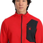 Spyder 38A485324 Men's Bandit Zip Fleece Ski Jacket