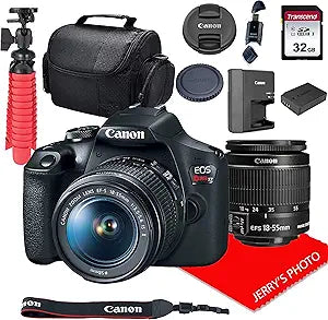 Canon EOS Rebel T7 DSLR Camera 18-55mm Lens Renewed