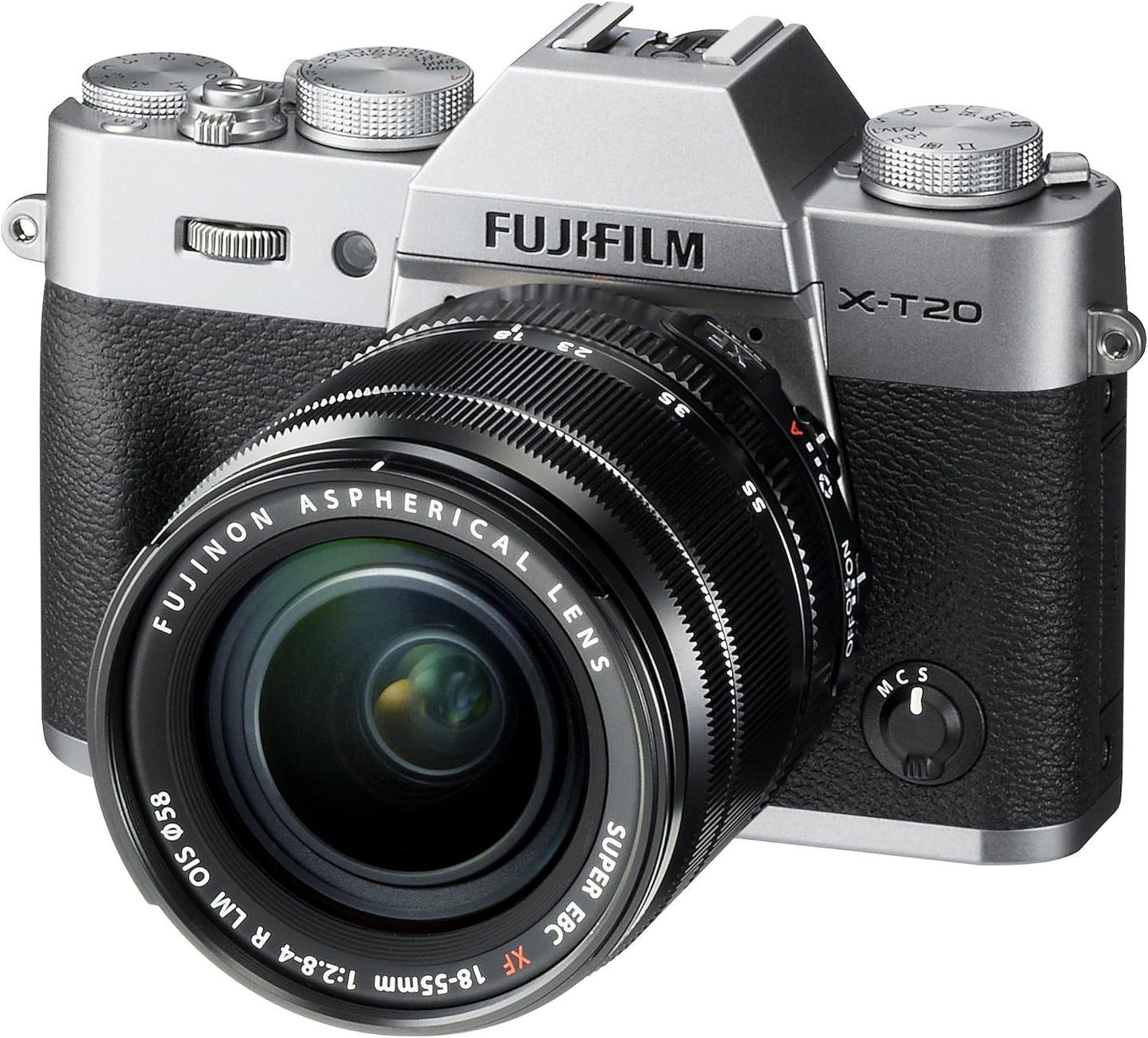 Fujifilm 16542684 X-T20: Mirrorless Camera with 18-55mm Lens