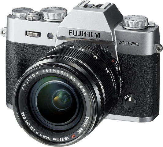 Fujifilm 16542684 X-T20: Mirrorless Camera with 18-55mm Lens