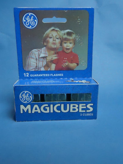 GE MAGIC CUBE 42408 X-Pattern Camera Flash Bulbs
