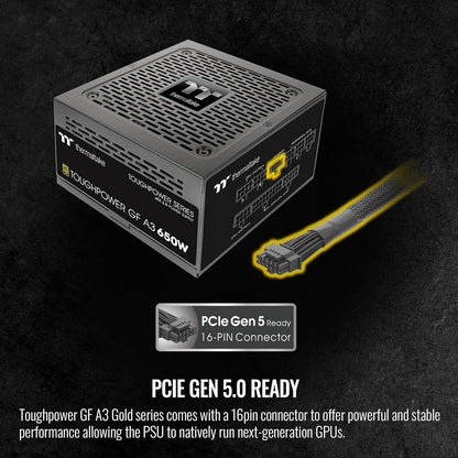 Thermaltake Toughpower GF A3 650W 80+ Gold ATX 3.0 PSU