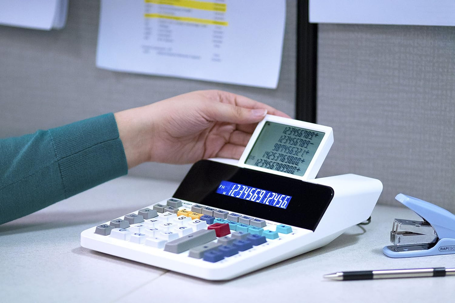 Sharp EL-1901 Paperless Printing Calculator 12-Digit LCD