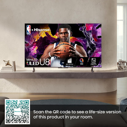 Hisense 100U8K 100-Inch Mini-LED ULED 4K Google TV