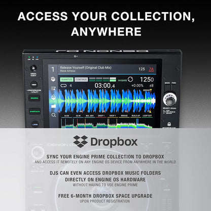 Denon DJ SC6000 PRIME Standalone DJ Media Player WiFi