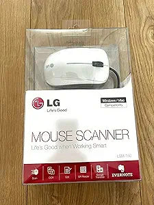 LG LSM-150 Scanner Mouse - PC & Mac Compatible