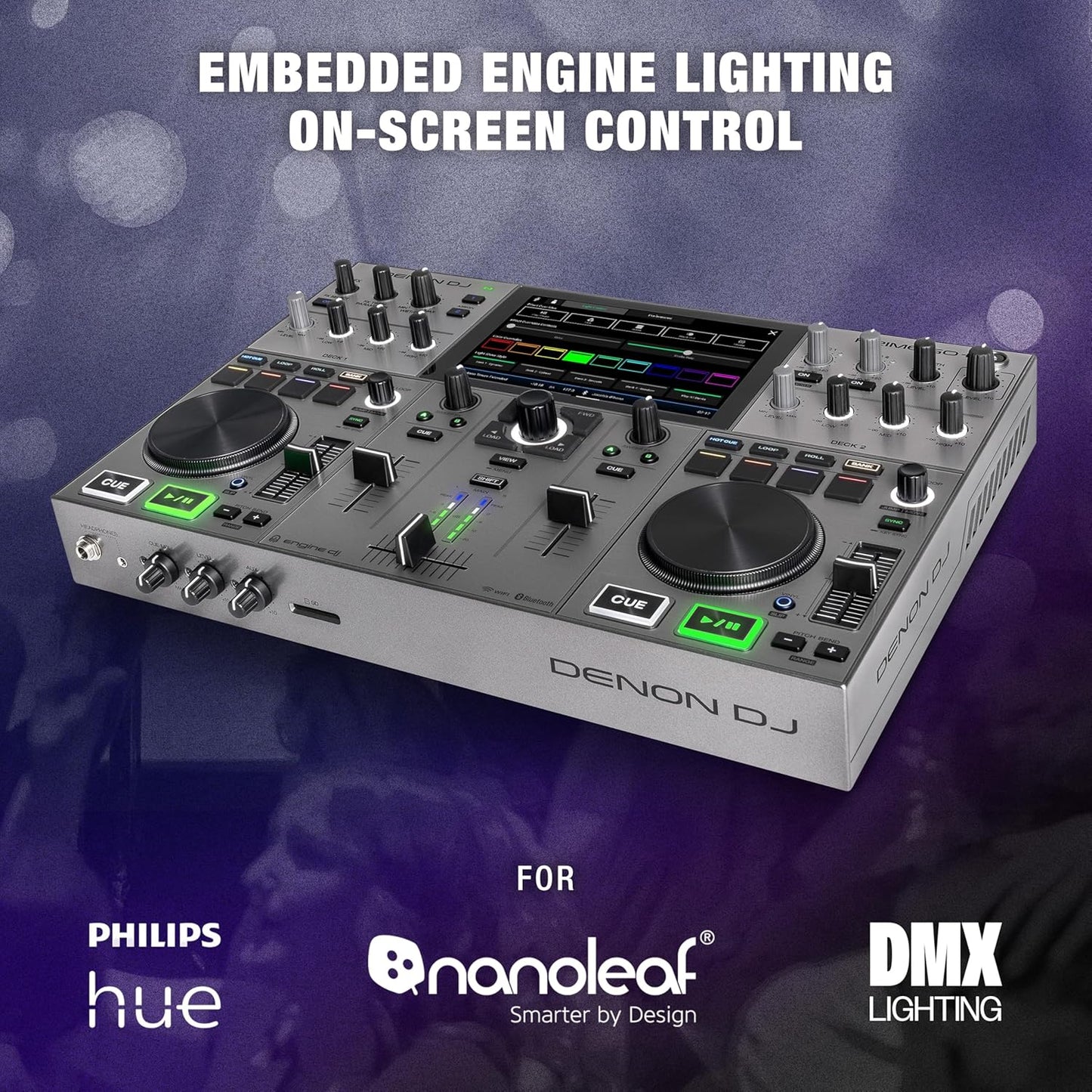 Denon DJ Prime Go+ Portable DJ Controller Stem Separation