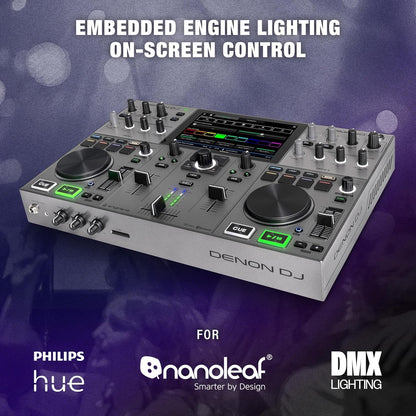 Denon DJ Prime Go+ Portable DJ Controller Stem Separation