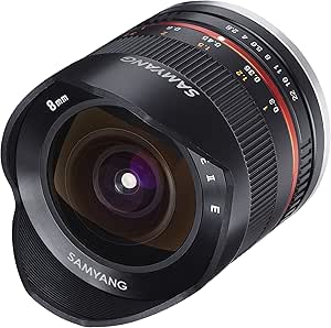 Samyang SY28FE8BK-SE 8mm Fisheye Lens Sony E-mount