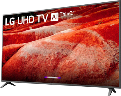 LG E10LG82UM8070 82" 4K HDR LED TV Soundbar Bundle