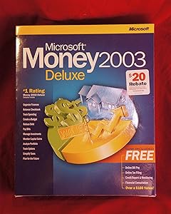 Microsoft 860-00197 Money 2003 Deluxe (Old Version)