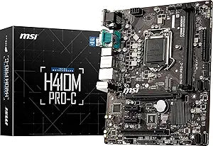 MSI H410MPROC ProSeries 10th Gen Intel Motherboard — main product image