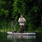 Pelican Catch Mode 110 Angler Fishing Kayak - Lawnchair Seat