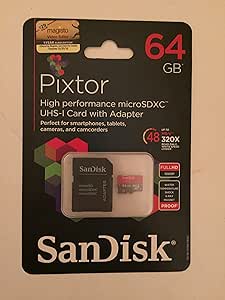 SanDisk 4327120832 64GB MicroSDXC Memory Card — main product image
