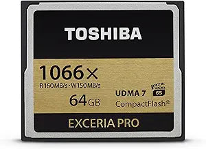 Toshiba THN-C501G0640U6 64GB 1066X CompactFlash Card — main product image