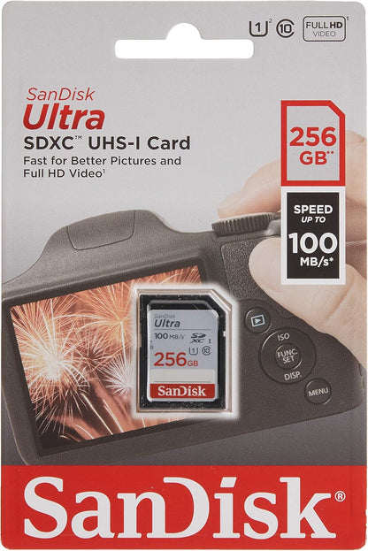 SanDisk 256GB Ultra SDXC UHS-I Memory Card