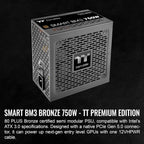 Thermaltake PS-SPD-0750MNFABU-3 750W ATX 3.0 Power Supply - PCIe 5.0