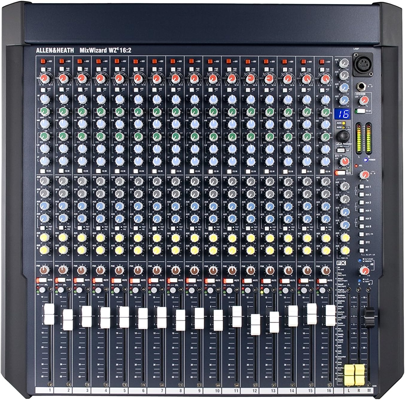 Allen & Heath AH-WZ4162 MixWizard 16:2 Rackmount Mixer