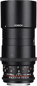 Rokinon DS100M-C 100mm T3.1 Macro Cine Lens for Canon EF