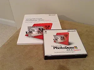 Microsoft Version 2 Photo Draw 2000 Software