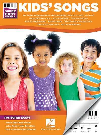 Hal Leonard Kids' Songs Super Easy Piano Songbook