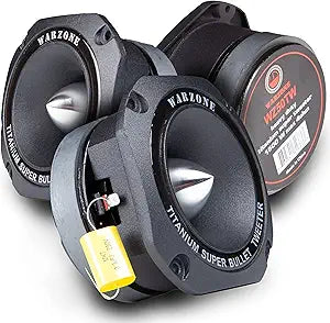 Gravity WZ50TW 1500W Titanium Super Tweeters Car Audio (Pair)